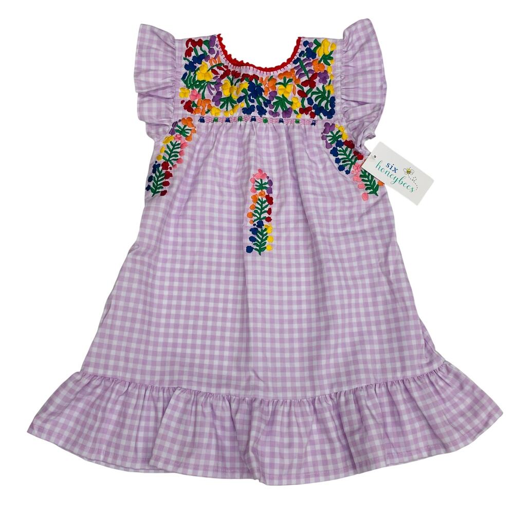 NWT Six Honeybees Size 12 Camila Flutter Sleeve Dress